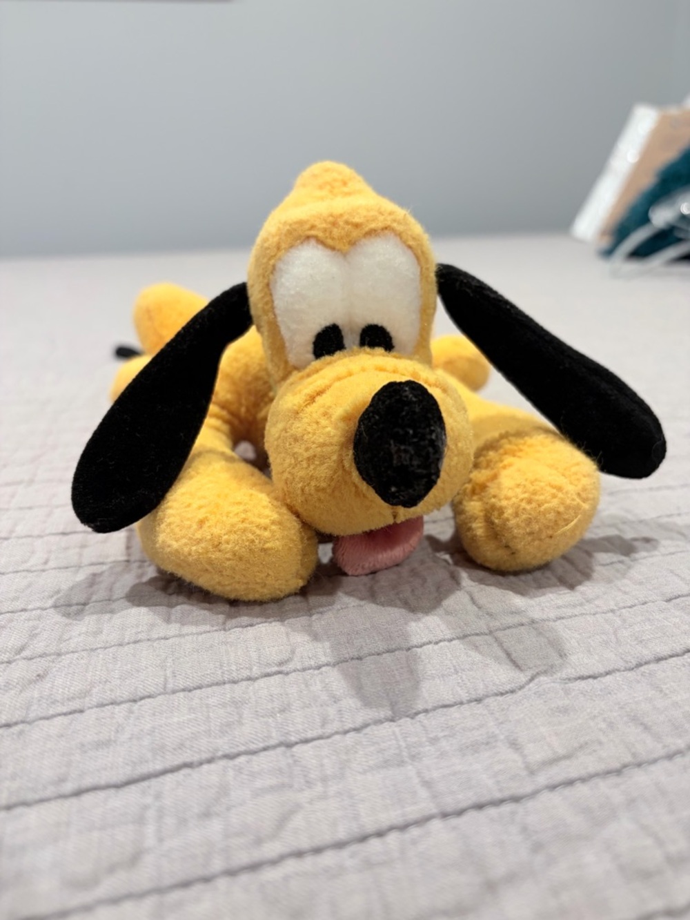 Disney Parks Pluto Plush Dog Toy 14” Disneyland Walt Disney World